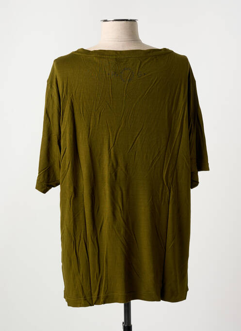 Tricou verde ROSE GARDEN femeie