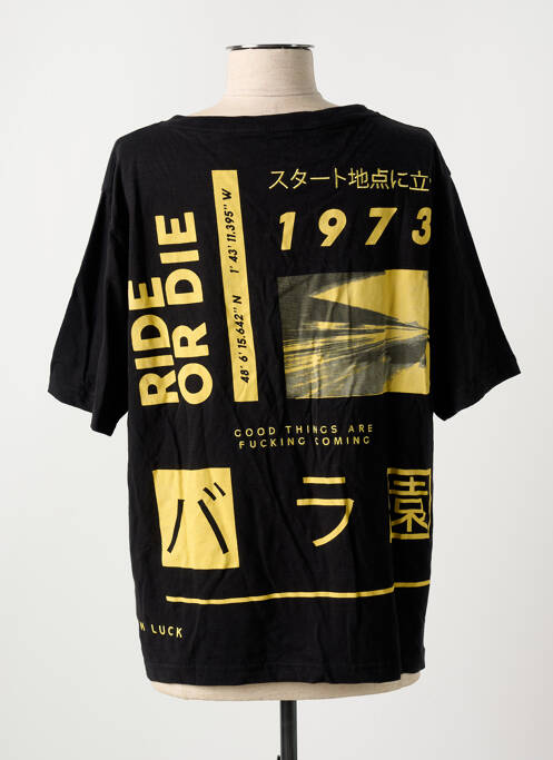 Tricou negru ROSE GARDEN femeie