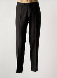 Pantalon slim talie cu cleme talie înaltă maro BARUTTI bărbat