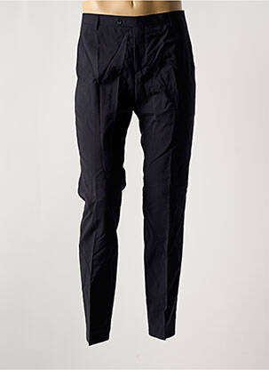 Pantalon slim talie cu cleme talie înaltă albastru BARUTTI bărbat
