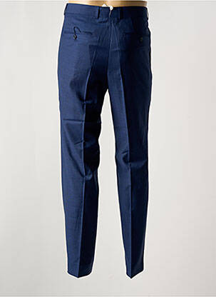 Pantalon slim talie cu cleme talie înaltă albastru BARUTTI bărbat