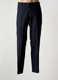 Pantalon slim talie cu cleme talie înaltă albastru BARUTTI bărbat