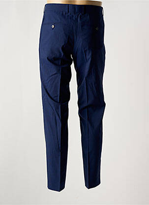 Pantalon slim talie cu cleme talie înaltă albastru BARUTTI bărbat