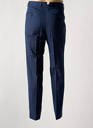 Pantalon slim țesătură melanj talie înaltă albastru BARUTTI bărbat