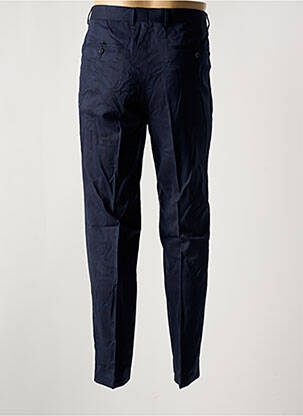 Pantalon slim țesătură melanj talie înaltă albastru BARUTTI bărbat
