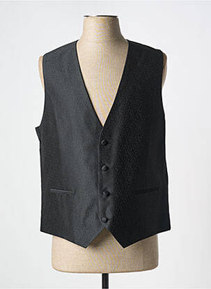 Vestă fără mâneci efect material satinat negru BARUTTI bărbat