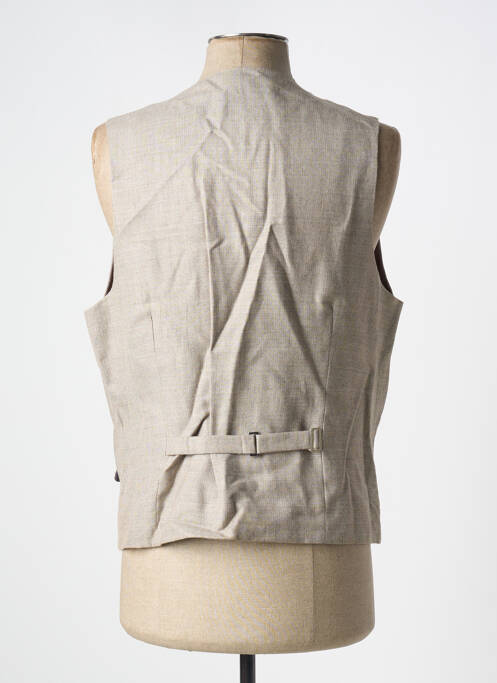 Vestă fără mâneci bej MASTERHAND bărbat