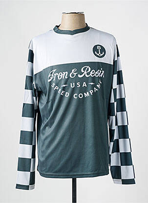 Tricou mâneci lungi mâneci lungi verde IRON AND RESIN femeie