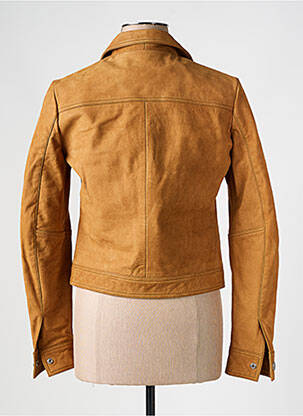 Jachete casual finisaj interior dublat maro ROSE GARDEN femeie