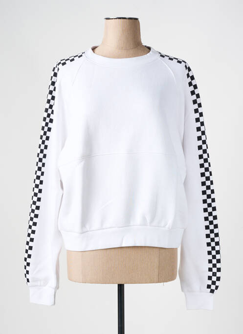 Pulover alb ROSE GARDEN femeie