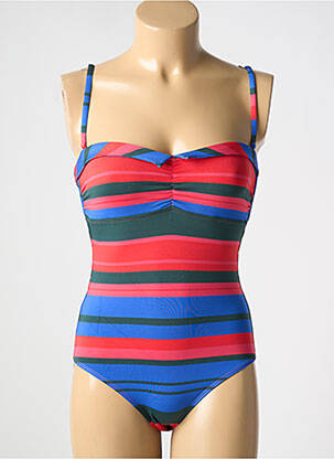 Costum de baie dintr-o singură piesă albastru SIMONE PERELE femeie