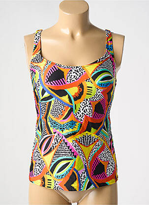 Sutien de costum de baie galben ANTIGEL femeie