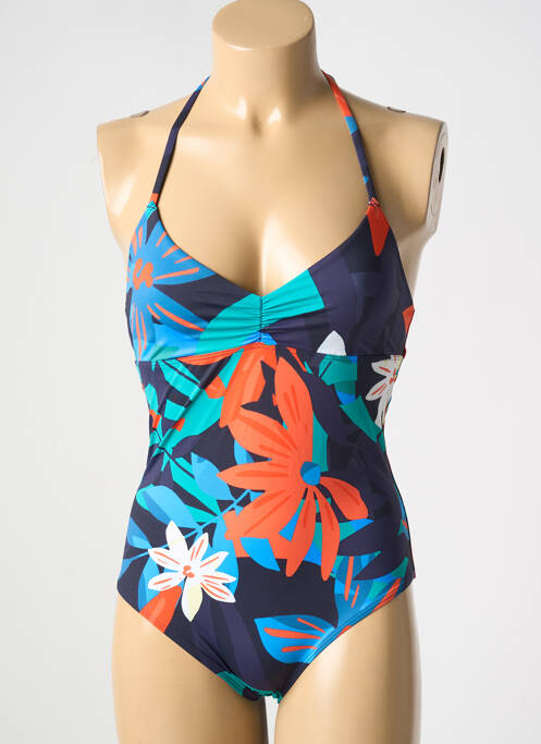 Costum de baie dintr-o singură piesă albastru SIMONE PERELE femeie