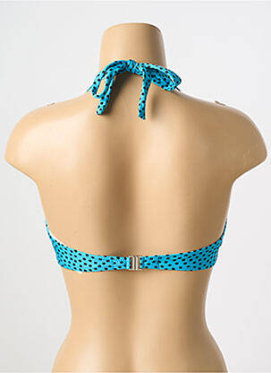 Sutien de costum de baie elasticitate albastru ANTIGEL femeie