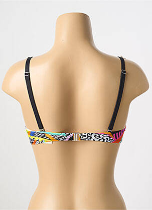 Sutien de costum de baie elasticitate top sutien modelat negru ANTIGEL femeie