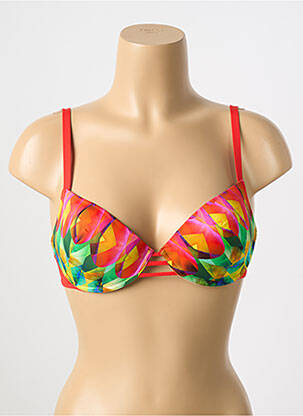 Sutien de costum de baie top sutien modelat top sutien modelat roșu ANTIGEL femeie