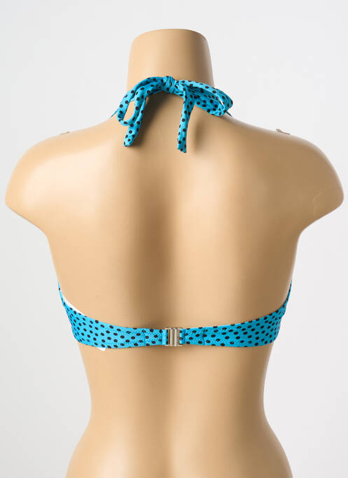 Sutien de costum de baie elasticitate albastru ANTIGEL femme