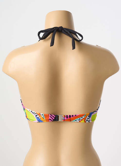 Sutien de costum de baie negru ANTIGEL femeie