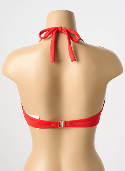 Sutien de costum de baie roșu ANTIGEL femeie