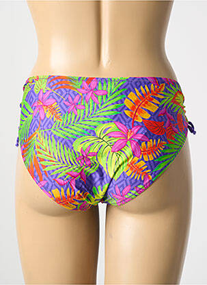 Chiloți de baie imprimeu tie and dye chiloți violet ANTIGEL femeie