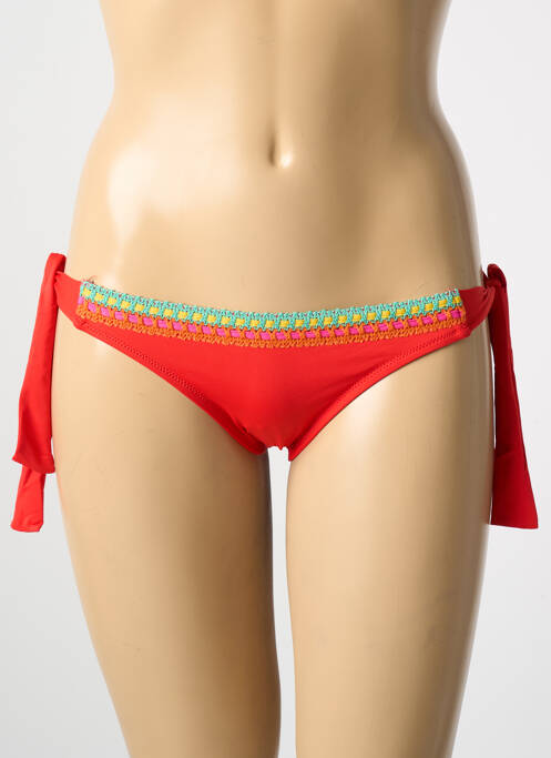 Chiloți de baie roșu ANTIGEL femeie