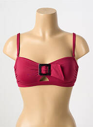 Sutien de costum de baie elasticitate top bentiță roșu SIMONE PERELE femme