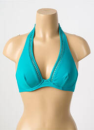Sutien de costum de baie top triunghiuri top triunghiuri verde SIMONE PERELE femme