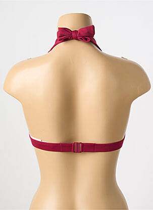 Sutien de costum de baie top triunghiuri top triunghiuri roșu SIMONE PERELE femeie