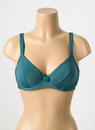 Sutien de costum de baie elasticitate sutien cupe întregi cu decolteu înalt verde SIMONE PERELE femeie