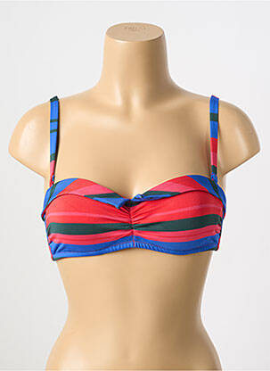 Sutien de costum de baie elasticitate top bentiță roșu SIMONE PERELE femeie