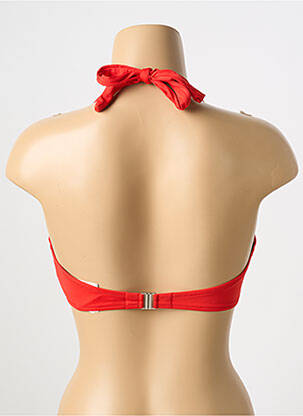Sutien de costum de baie elasticitate roșu ANTIGEL femeie