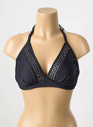 Sutien de costum de baie negru ANTIGEL femeie