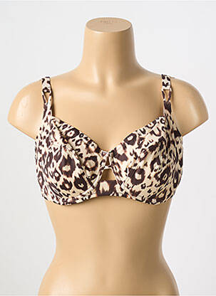 Sutien de costum de baie maro ANTIGEL femeie