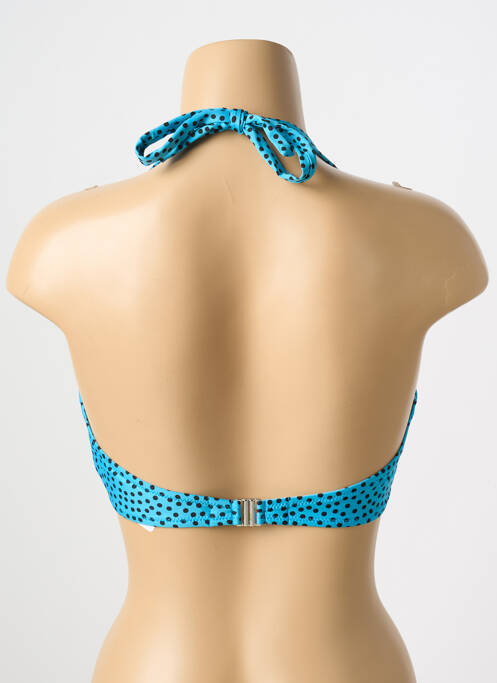 Sutien de costum de baie albastru ANTIGEL femeie