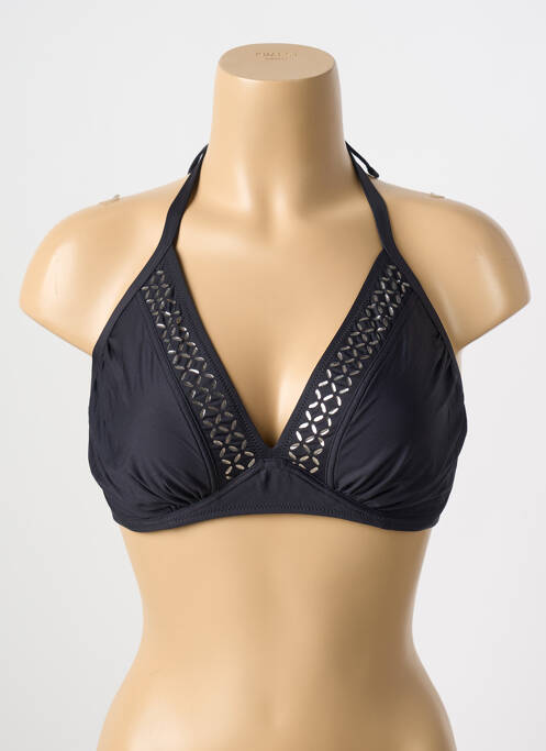 Sutien de costum de baie negru ANTIGEL femeie