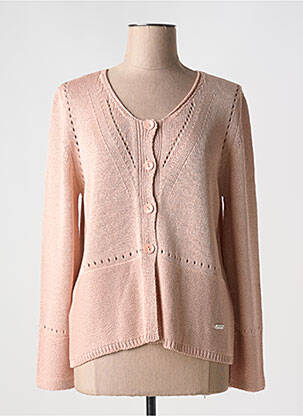 Vestă cu mâneci lungi roz MINO MORA femeie