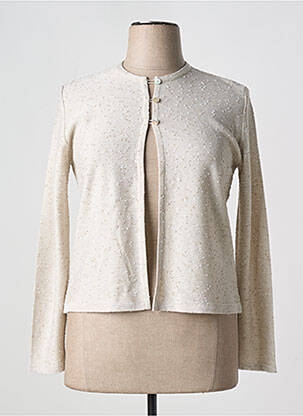 Vestă cu mâneci lungi bej I.ODENA femeie