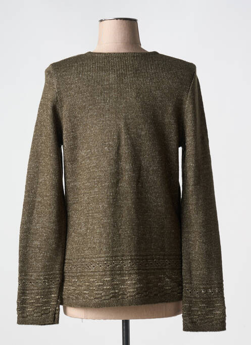 Vestă cu mâneci lungi verde GRIFFON femeie