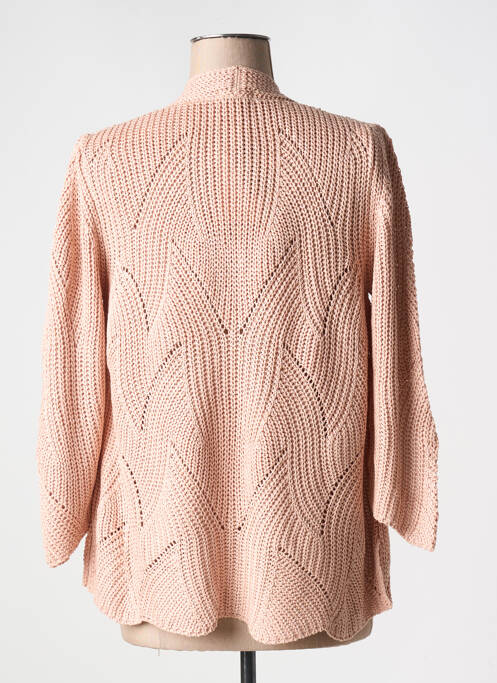 Vestă cu mâneci lungi roz MINO MORA femeie