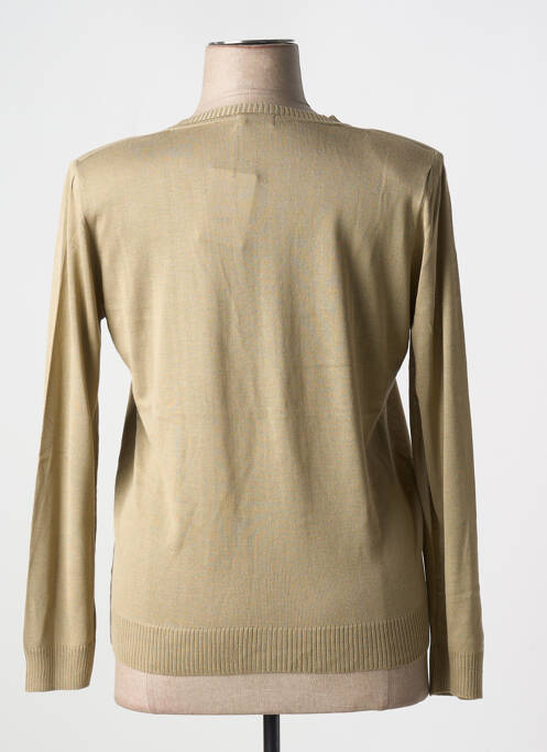 Vestă cu mâneci lungi bej MINO MORA femeie