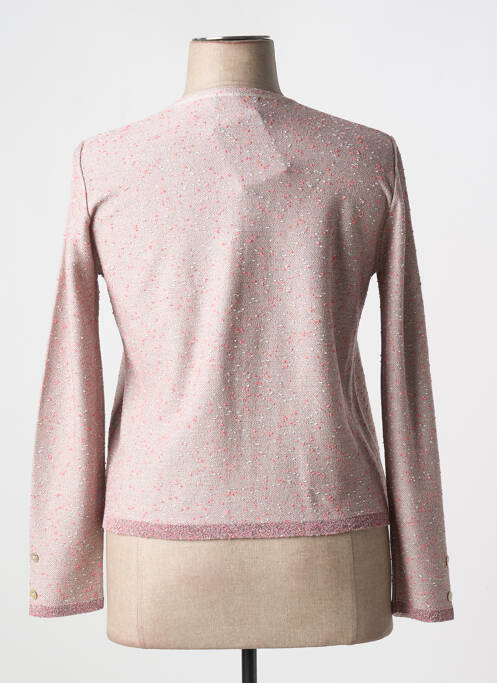 Vestă cu mâneci lungi roz I.ODENA femeie