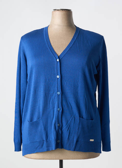 Vestă cu mâneci lungi albastru MINO MORA femeie