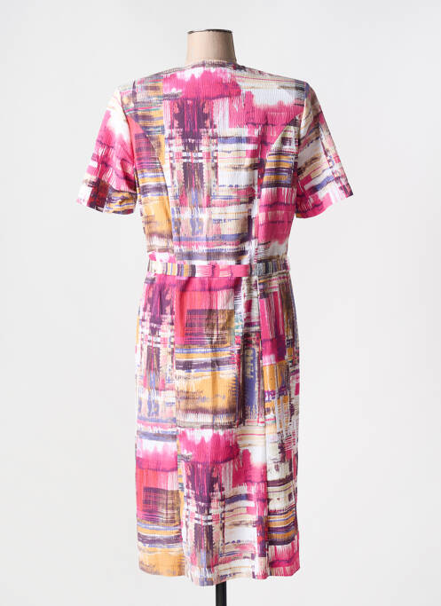 Rochie midi roz GUY DUBOUIS femeie