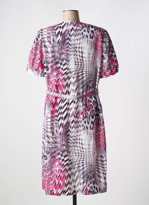 Rochie midi roz GUY DUBOUIS femeie