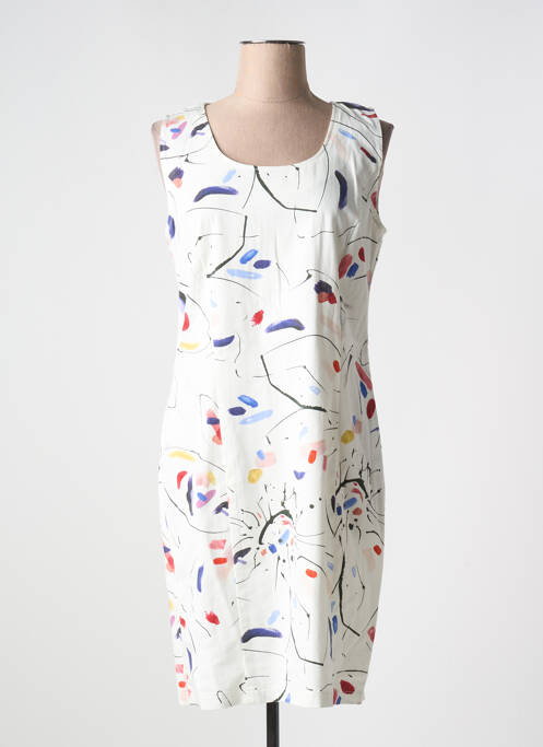 Rochie scurtă alb GUY DUBOUIS femeie