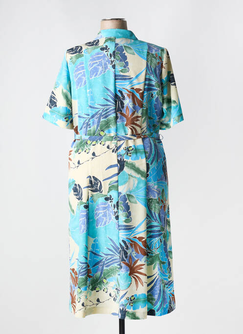 Rochie midi albastru FRANCOISE DE FRANCE femeie