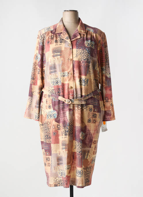 Rochie midi portocaliu !OHO! femeie