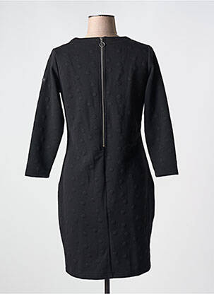 Rochie scurtă mâneci 3/4 mâneci 3/4 negru CONCEPT K femeie