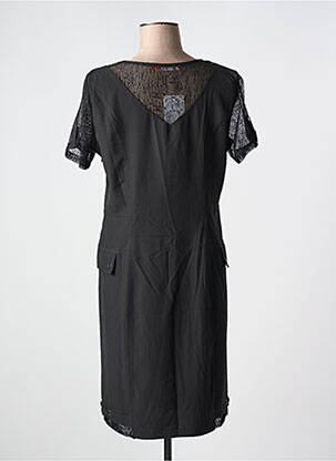 Rochie midi mâneci scurte mâneci scurte negru GRIFFON femeie