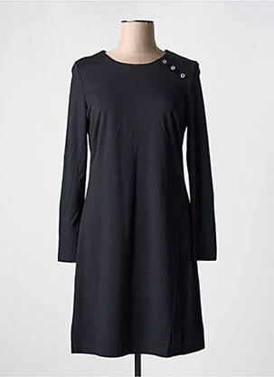 Rochie midi mâneci lungi mâneci lungi negru SENORETTA femeie